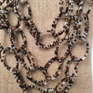 Chico's Jewelry - Chico's 3 Strand Multi-colored Beaded Necklace Chico's Jewelry - Chico's 3 Strand Multi-colored Beaded Necklace